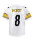 ფოტო #2 პროდუქტის Big Boys Kenny Pickett White Pittsburgh Steelers Team Game Jersey
