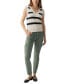 Women's Striped Cotton Shell Sweater Vest