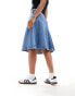 Cotton On midi skirt in dream blue denim