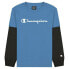 Фото #1 товара Детская футболка с коротким рукавом Champion Two Sleeves Синяя