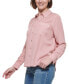 Фото #3 товара Petite Classic Button-Front Shirt
