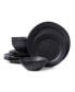 Фото #2 товара Ridge 12 Pc. Dinnerware Set, Service for 4