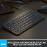Фото #4 товара Logitech MX Keys Mini for Mac клавиатура РЧ беспроводной + Bluetooth QWERTZ Немецкий Серебристый, Белый 920-010519