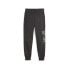 Фото #2 товара Puma Graphic Booster Basketball Pants Mens Black Casual Athletic Bottoms 6220820