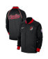 Фото #1 товара Men's Black Portland Trail Blazers 2023/24 City Edition Authentic Showtime Performance Raglan Full-Zip Jacket