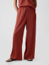 Фото #2 товара Crinkle Texture Satin Pants