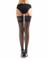 Women's Feather Lace Top Escape Thigh Highs