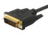 Фото #2 товара Digital Data Communications HDMI to DVI-D Single Link Cable - 3m - 3 m - HDMI - DVI-D - Male - Male - Gold
