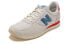 New Balance 220系列 低帮舒适耐磨跑步鞋 男女同款 灰白色 / Кроссовки New Balance 220 U220GB