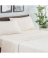 Фото #2 товара Rayon from Bamboo King Sheet Set, Ultra Silky Luxury Sheets, 1 Flat Sheet, 1 Fitted Sheet, 2 Pillowcases, Temperature Regulating, Breathable, Sustainably Sourced