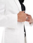 Фото #6 товара ASOS DESIGN slim fit suit jacket in white