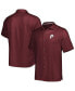 Фото #1 товара Men's Burgundy Philadelphia Phillies Sport Tropic Isles Camp Button-Up Shirt