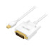 Фото #2 товара LogiLink CV0137 - 1.8 m - Mini DisplayPort - DVI - Male - Male - Gold