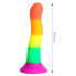 Dildo Rainbow Color 18 cm