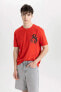 Фото #7 товара Erkek T-shirt B8479ax/rd172 Red