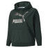 Фото #3 товара Puma Classics Logo Pullover Hoodie Pl Womens Size 1X Casual Athletic Outerwear