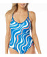 ფოტო #2 პროდუქტის Women's Crest Racerback One Piece Swimsuit