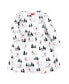 ფოტო #3 პროდუქტის Toddler Girls Cotton Dresses, Winter Bear