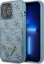 Guess Guess GUHCP13XP4TPB iPhone 13 Pro Max 6,7" niebieski/blue hardcase 4G Triangle Logo Cardslot NoSize - фото #1