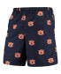 Фото #1 товара Men's PFG Navy Auburn Tigers Backcast II 8" Omni-Shade Hybrid Shorts