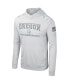 Men's Gray Oregon Ducks OHT Military-Inspired Appreciation Long Sleeve Hoodie T-shirt