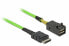Фото #2 товара Delock 85851 - 1 m - OCuLink PCIe SFF - Male/Male - Green - 1 pc(s)