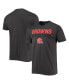 ფოტო #1 პროდუქტის Men's '47 Charcoal Cleveland Browns Dark Ops Super Rival T-shirt