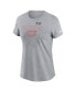 Women's Gray San Francisco 49ers Super Bowl LVIII Local Essential T-shirt
