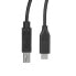 Фото #2 товара StarTech.com USB-C to USB-B Printer Cable - M/M - 0.5 m - USB 2.0 - 0.5 m - USB C - USB B - USB 2.0 - 480 Mbit/s - Black