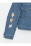 Фото #3 товара Детская джинсовая куртка с вышивкой LC WAIKIKI LCW Kids