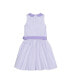 Фото #2 товара Платье для малышей Hope & Henry с отложным воротником "Питер Пен", в клетку, для девочек