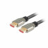 Кабель HDMI Lanberg CA-HDMI-30CU-0018-BK Чёрный 1,8 m - фото #1