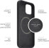 Fixed Fixed | MagFlow with MagSafe support | Back cover | Apple | iPhone 14 Plus | Liquid silicon | Black