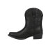 Фото #3 товара Roper Riley Scroll Embroidered Snip Toe Cowboy Booties Womens Black Casual Boots