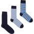 Фото #1 товара PEPE JEANS Stripes Cr socks 3 pairs