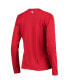 ფოტო #3 პროდუქტის Women's Red Georgia Bulldogs PFG Tidal Long Sleeve T-shirt
