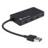 USB Hub NGS NGS-HUB-0044 Black 480 Mbps