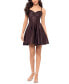 ფოტო #1 პროდუქტის Women's Lamour Lace-Up Mini Dress