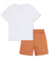 Фото #2 товара Toddler Boys Hazy Rays Graphic T-Shirt & Mesh Shorts, 2 Piece Set