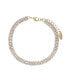 ფოტო #1 პროდუქტის Unexpected 18K Gold Plated Sparkle Anklet