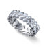 Фото #1 товара Original silver ring with Legend 63260 crystals