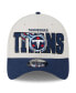 Фото #3 товара Men's Stone, Navy Tennessee Titans 2023 NFL Draft 39THIRTY Flex Hat