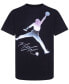 Big Boys Jumpman Flight Chrome Short Sleeve T-Shirt