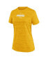 ფოტო #3 პროდუქტის Men's and Women's Gold Pittsburgh Pirates Authentic Collection Velocity Performance T-Shirt