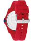 Фото #3 товара Часы Tommy Hilfiger Quartz Red Silicone Watch 44mm