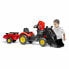 Трактор с педалями Falk Lander Z160X Красный