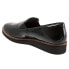 Фото #9 товара Softwalk Whistle S1810-005 Womens Black Leather Slip On Loafer Flats Shoes