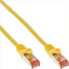 Фото #1 товара InLine Patch Cable S/FTP PiMF Cat.6 250MHz PVC copper yellow 40m