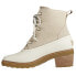 Фото #3 товара Sperry Saltwater Heels Duck Womens Beige Casual Boots STS85829