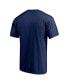 Фото #2 товара Men's Navy Dallas Cowboys Team Fade Out T-shirt